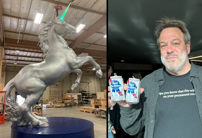 Behind the Project Pabst Unicorn With Matt Slessler